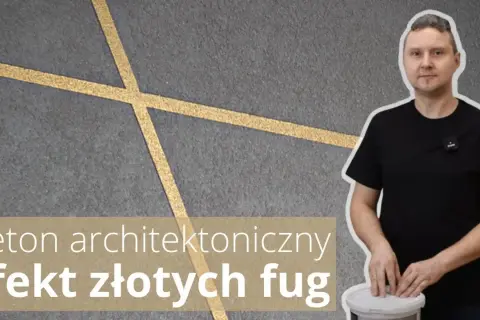 Jak zrobić beton ze złotymi paskami i uniknąć typowych błędów