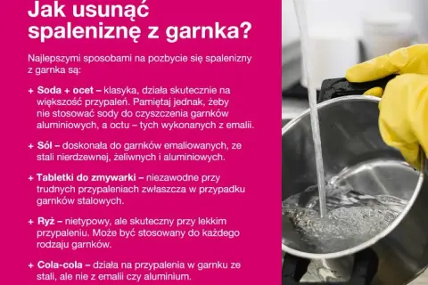 Jak usunąć przypalenie z garnka - skuteczne metody na trudne zabrudzenia