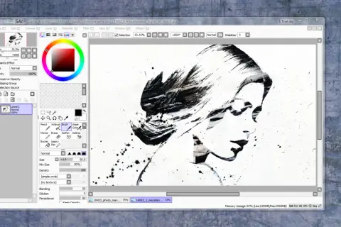 Jak malować w Paint Tool Sai - proste techniki dla początkujących