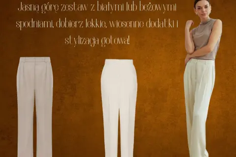 Jasne spodnie: Odkryj modne stylizacje na każdą porę roku!