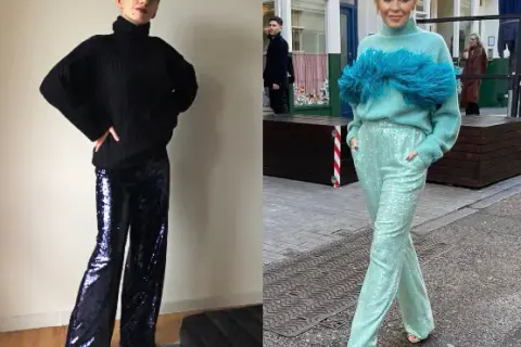 Jaką bluzkę wybrać do cekinowej spódnicy, aby wyglądać stylowo?