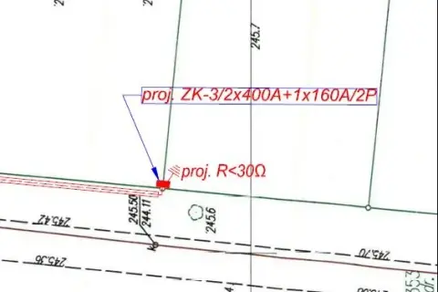 Jakie są przepisy dotyczące odległości skrzynki elektrycznej od granicy działki?