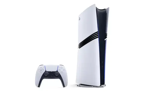 PlayStation 5 Konsole und Controller. Spekulationen über wann kommt die PS5 Pro raus, aber diese hier ist die aktuelle Generation.