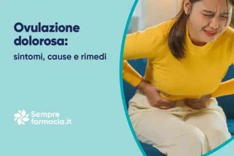 Donna con ovulazione dolorosa, sintomi e rimedi per il concepimento.