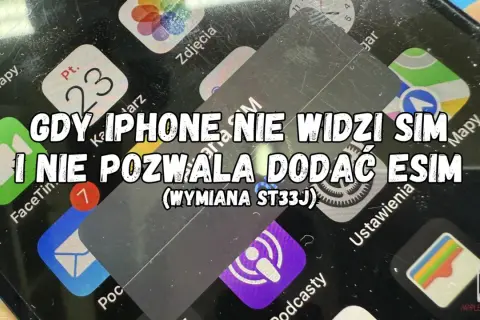 Gdy iPhone nie widzi SIM i nie pozwala dodać eSIM, sprawdź, czy Twój iPhone 11 ma eSIM.