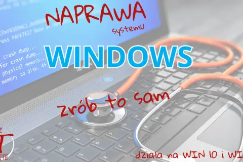 Naprawa systemu Windows, jak diagnozować problemy z dyskiem i pamięcią, by samemu naprawić komputer.