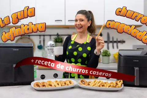 Churros congelados en Cosori: ¿el secreto para los más crujientes?
