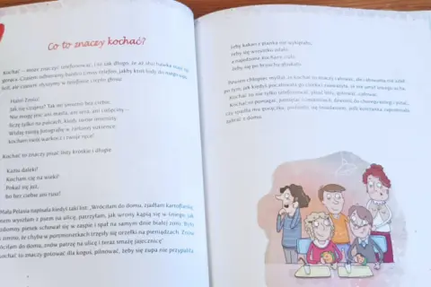Serce nie sługa, nie wie co to. Kochać to dzwonić do chorego, dzielić się śniadaniem, pilnować, by zupa się nie przypaliła.