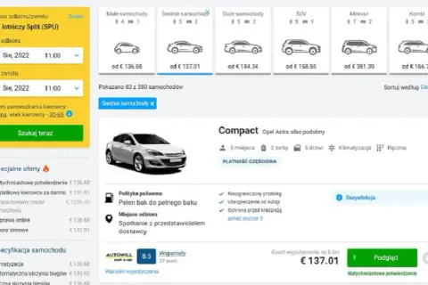 Ile kosztuje wypożyczenie samochodu? Sprawdź ceny i ukryte opłaty