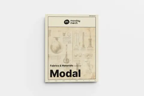 Das Cover erklärt, was Modal ist. Es zeigt alte Illustrationen von Laborgeräten und Textilien.