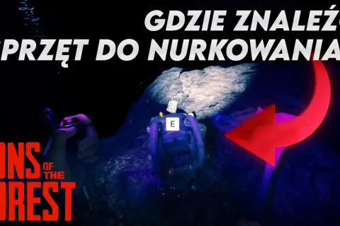 Sprzęt do nurkowania w The Forest: gdzie znaleźć i jak zdobyć