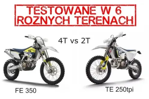 Kupujesz enduro 250? 2T czy 4T? Poradnik i realne koszty.