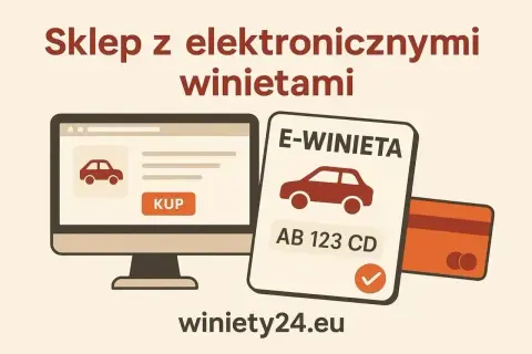 Sklep z winietami online. Sprawdź, ile kosztuje winieta na Czechy i kup ją łatwo przez internet.