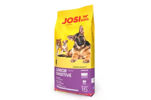 JOSIDOG Junior Sensitive – karma sucha dla szczeniąt wrażliwych. Idealna dla młodych psów, które potrzebują delikatnej diety.