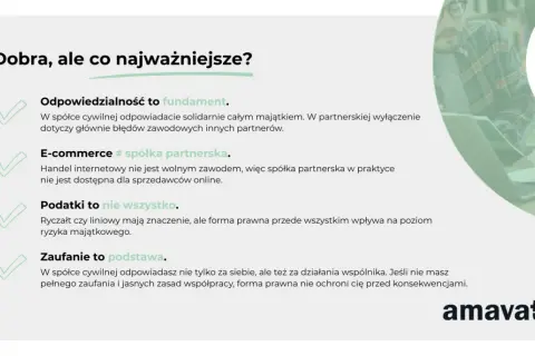 Kluczowe aspekty prowadzenia biznesu: odpowiedzialność, e-commerce, podatki i zaufanie. Dobra współpraca to podstawa sukcesu.