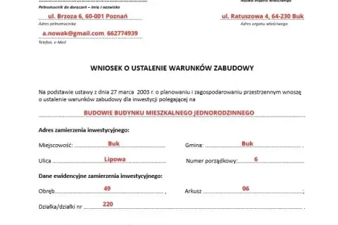 Warunki zabudowy krok po kroku: uniknij błędów przy składaniu wniosku