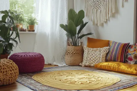 Boho Wohnzimmer: Kreative Ideen für eine einzigartige Wohlfühloase