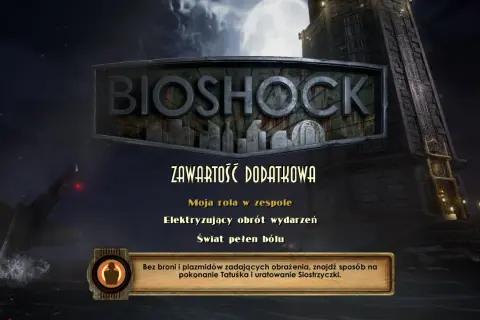 Bioshock Remastered spolszczenie: Elektryzujący obrót wydarzeń w świecie pełnym bólu. Pokonaj Tatuśka bez broni i plazmidów.