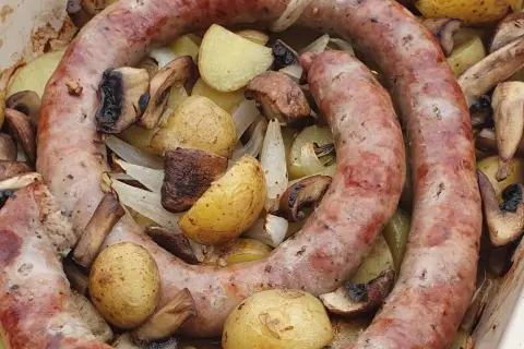 Saucisse de couenne grillée : le secret d'une peau croustillante