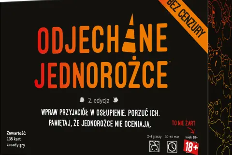 Odjechane jednorożce jak grać? Ta gra karciana dla 2-8 graczy (30-45 min) zapewni szalone chwile. Bez cenzury!