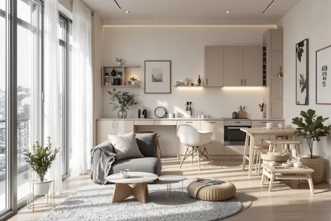 Jak urządzić małe mieszkanie 35 m²? Sprytne triki i koszty