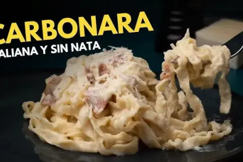 Receta Carbonara Auténtica: Cremosa, sin Nata y ¡Perfecta!