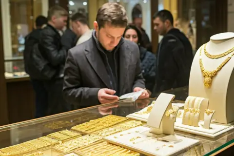 Ile kosztuje złoto próby 585 na Ukrainie? Ceny, które zaskakują