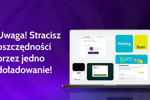 Ostrzeżenie przed phishingiem i scamem przy próbie doładowania telefonu Play. Zobacz, jak bezpiecznie doładować komuś telefon Play.