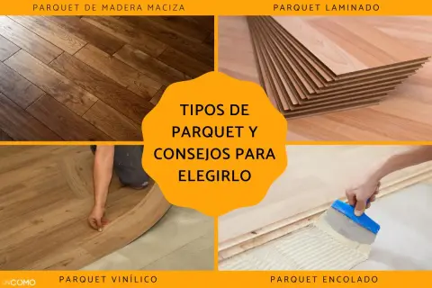 Explora diversos tipos de parquet: madera maciza, laminado, vinílico y encolado. Consejos para elegir el ideal para tu hogar.