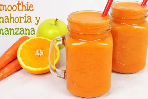 Batido de Zanahoria y Manzana: Piel Radiante, Vientre Plano y Más