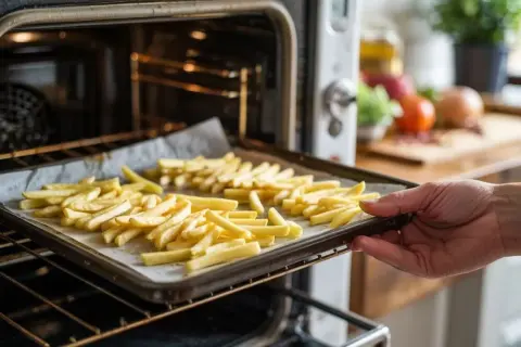Jak długo piec frytki w piekarniku? Idealna chrupkość krok po kroku