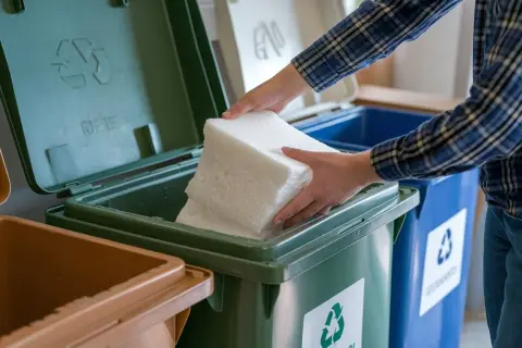 Gdzie wyrzucić piankę montażową? Bezpieczna utylizacja i kary