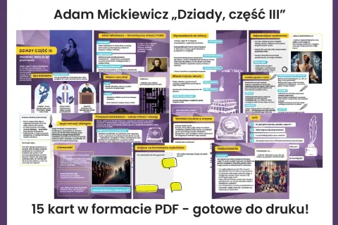 Dziady cz. III: Konrad, Ksiądz Piotr i Senator to kluczowi bohaterowie dramatu Mickiewicza. Ich losy odzwierciedlają walkę o wolność i ducha narodu.