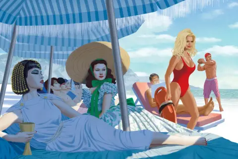 Strandleben: Ägyptische Königin, viktorianische Dame und Rettungsschwimmerin – wie braun kann man werden?