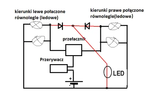 Jak podłączyć kierunkowskazy? LED, przyczepka, bez szybkiego migania!