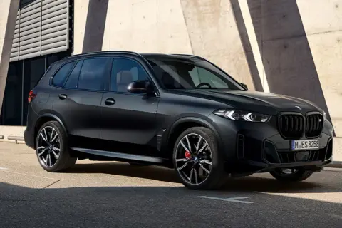 BMW X5 czarne - luksusowy SUV o sportowym charakterze