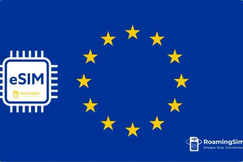 eSIM od RoamingSim to Twój klucz do taniego internetu za granicą w całej Unii Europejskiej.