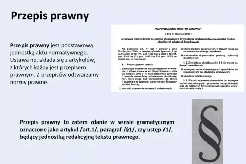 Co to jest przepis prawny i dlaczego jest tak ważny w prawie?