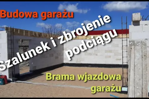 Zbrojenie nadproża bramy garażowej: Poradnik krok po kroku