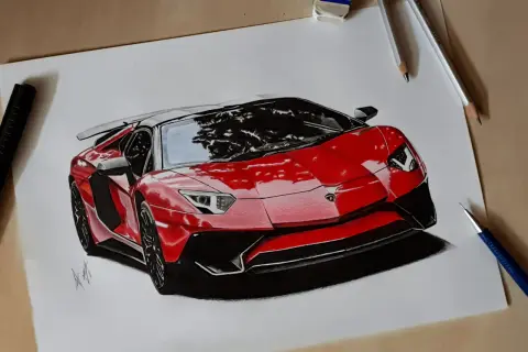 Narysuj Lamborghini jak profesjonalista! Poradnik krok po kroku