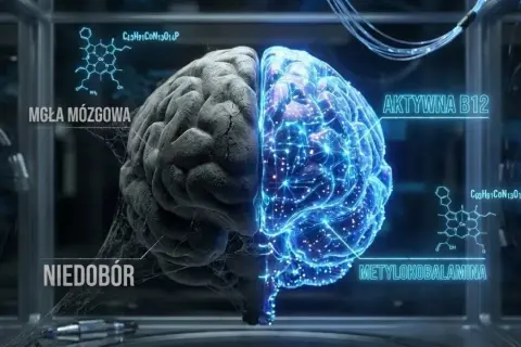 Mgła mózgowa, depresja? Sprawdź, czy to niedobór witaminy B12