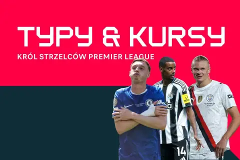 Trzech kandydatów na króla strzelców Premier League: zawodnik Chelsea, Newcastle i Manchesteru City.