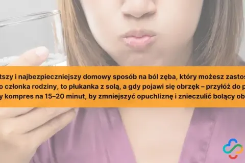 Ból zęba? Szybka ulga, domowe sposoby i kiedy do dentysty