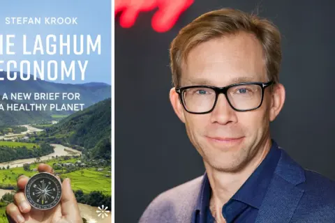Stefan Krook, författare till "The Laghum Economy", presenterar en ny syn på en hälsosam planet.