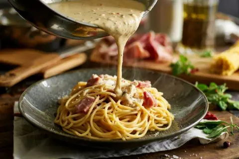 Carbonara Kwestia Smaku: Sekret idealnego sosu bez śmietany