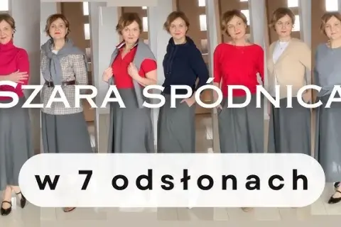 Stylizacje z szarą spódniczką, które zachwycą na każdą okazję