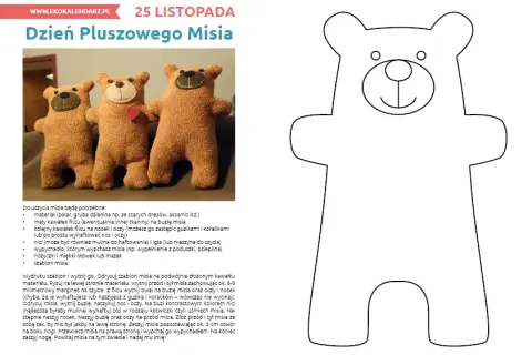 Jak uszyć misia? Darmowe szablony i poradnik krok po kroku