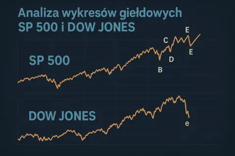 Wykresy SP 500 i DOW JONES. Analiza giełdowa pokazuje, dow jones co to za indeks i jak się zmieniał.