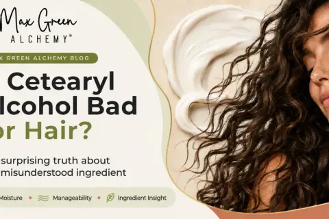 Capelli ricci e crema per capelli. Scopri se il cetearyl alcohol è dannoso per i tuoi capelli e la verità su questo ingrediente.