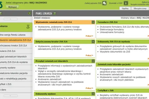 Panel lekarza ZUS: wystawianie zaświadczeń, formularze, przegląd zwolnień lekarskich. Dowiedz się, ile dni wstecz można wystawić zwolnienie lekarskie.